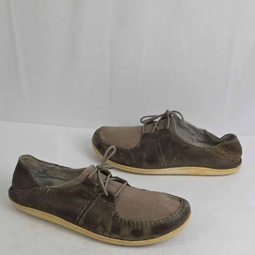 Men's Casual Brown Leather Shoes